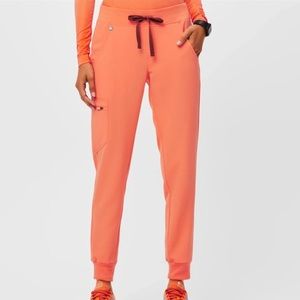 Sunset Orange Zamora Joggers Figs XSP